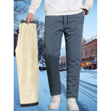 M 84420 Men's fleece warm pants ��ʿ���ޱ�ů��羳����ͨ