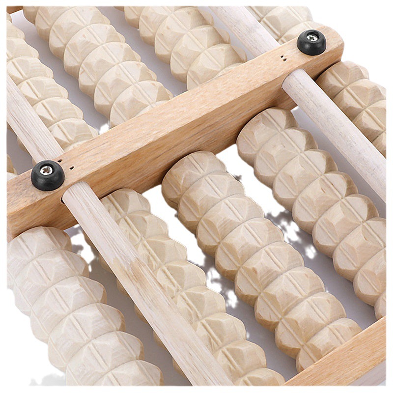 Bold steel Six -row roller soles of the sole massage device Lotus…