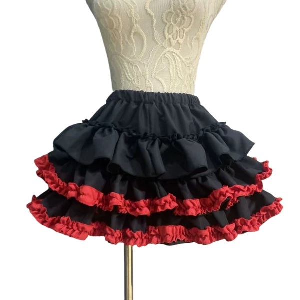 Black cake skirt [without belt]