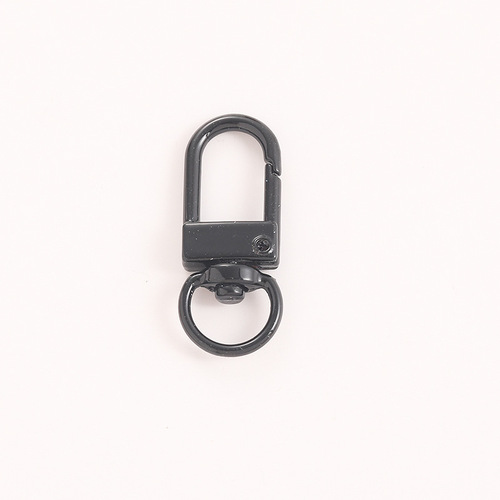 Colorful dog buckle alloy key chain shrimp buckle small door buckle 8-character buckle metal buckle pendant buckle key chain source factory