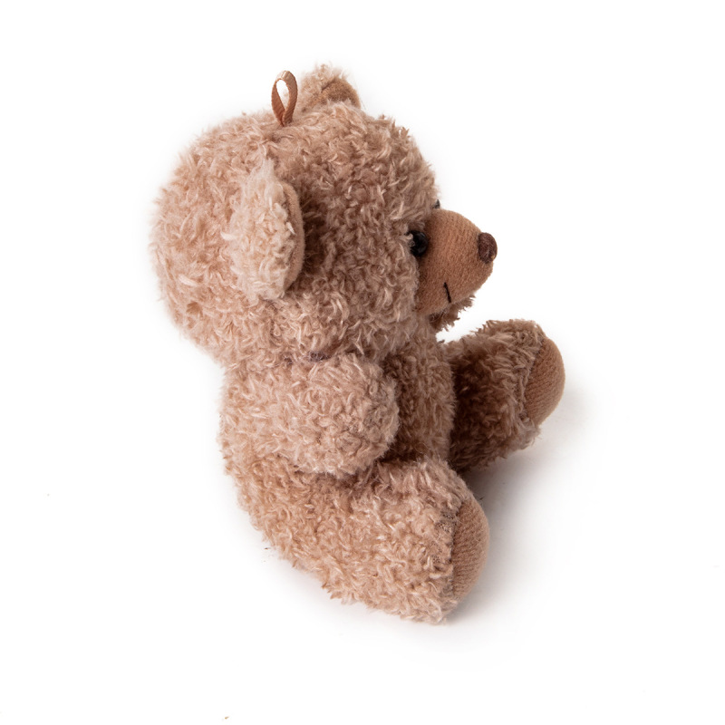 楽しいテディベアぬいぐるみ、クマのぬいぐるみキーホルダー、茶色のバッグ飾り、卸売|undefined