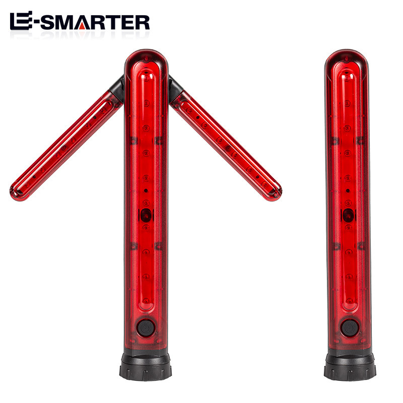 Nueva luz láser de flecha transfronteriza con equipo de luz de trabajo de imán portátil recargable con luz de advertencia de seguridad de gancho