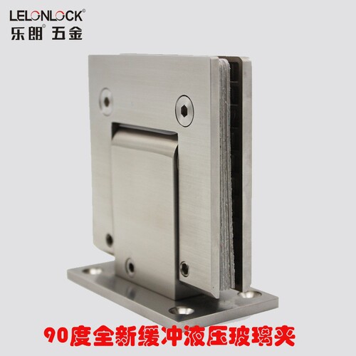 Buffer hydraulic damping bi-directional stainless steel 304 glass door holder, wholesale glass door bathroom holder hydraulic glass clip