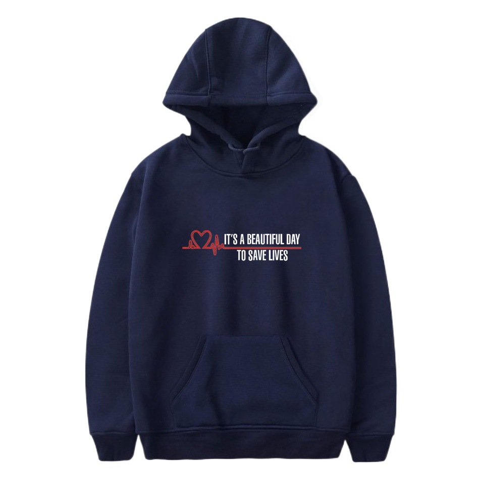 Dó drama americano insignia doctor Grey's trendyy Grey's Anatomy sudadera con capucha y cuello redondo ropa de invierno con capucha para hombres y mujeres