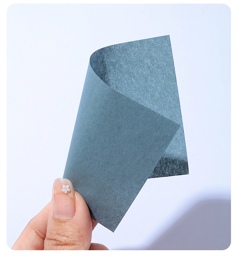 LMLTOP 80-piece Double-sided flanky Oil-Absorbing Paper Rose Fragrance Green Tea Aroma Oil-absorbing Paper Wholesale Collection undefined