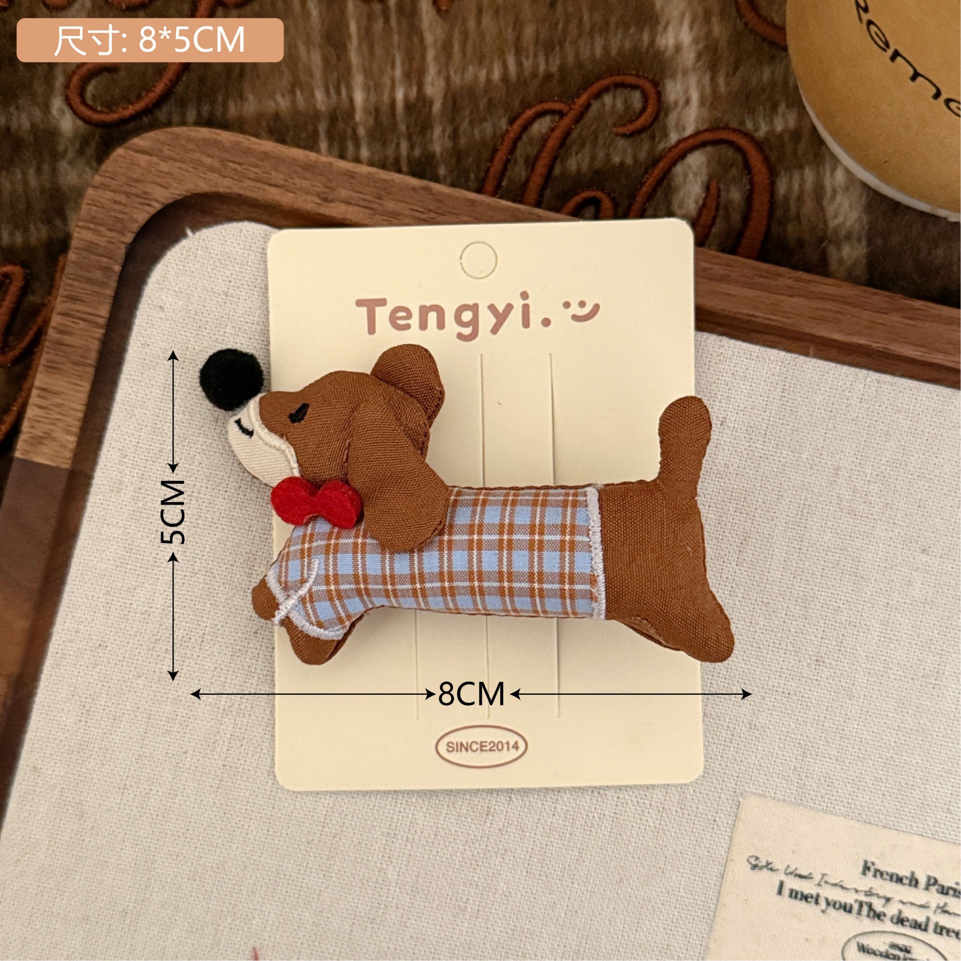 Tengyi original lindo muñeca de dibujos animados clip para el cabello primavera y verano clip para el mar clip para niños accesorios versátiles