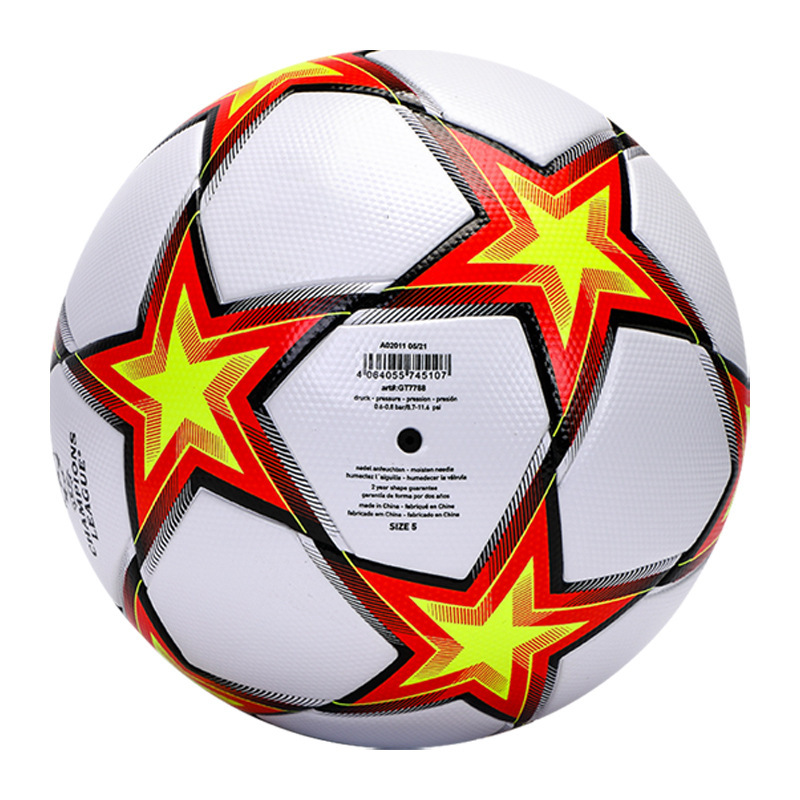 世界杯英超赛事足球热粘合贴皮pu5号Football工厂批发代发外贸4号|undefined