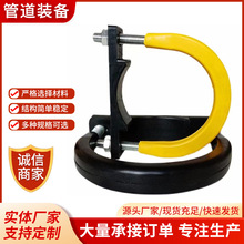 现货供应包胶四氟U型螺栓碳钢材质U型丝船舶用特佛龙镀锌管卡