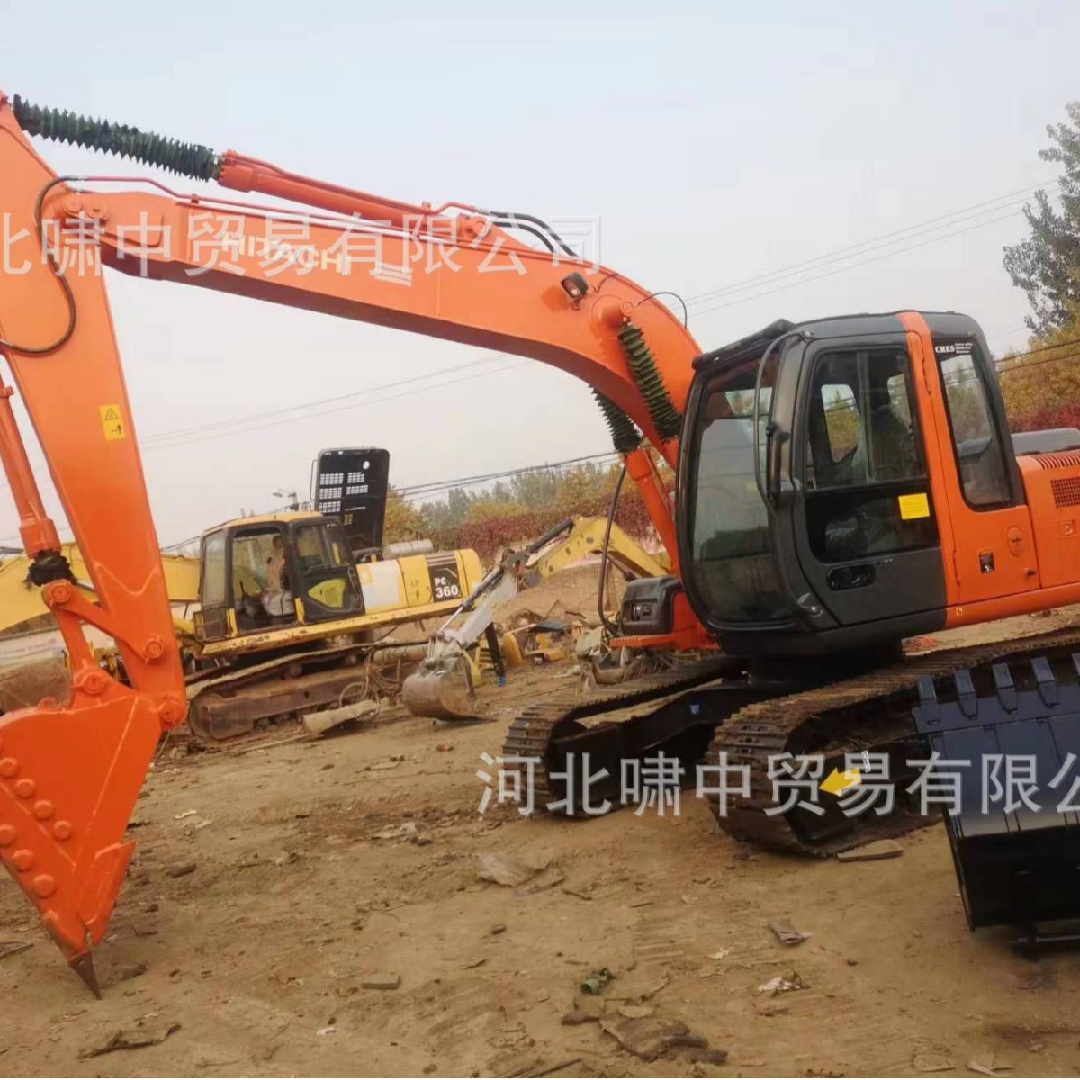 原厂挖掘机原装日立ZX120九五成新7吨挖土机工厂直供外贸出口外贸