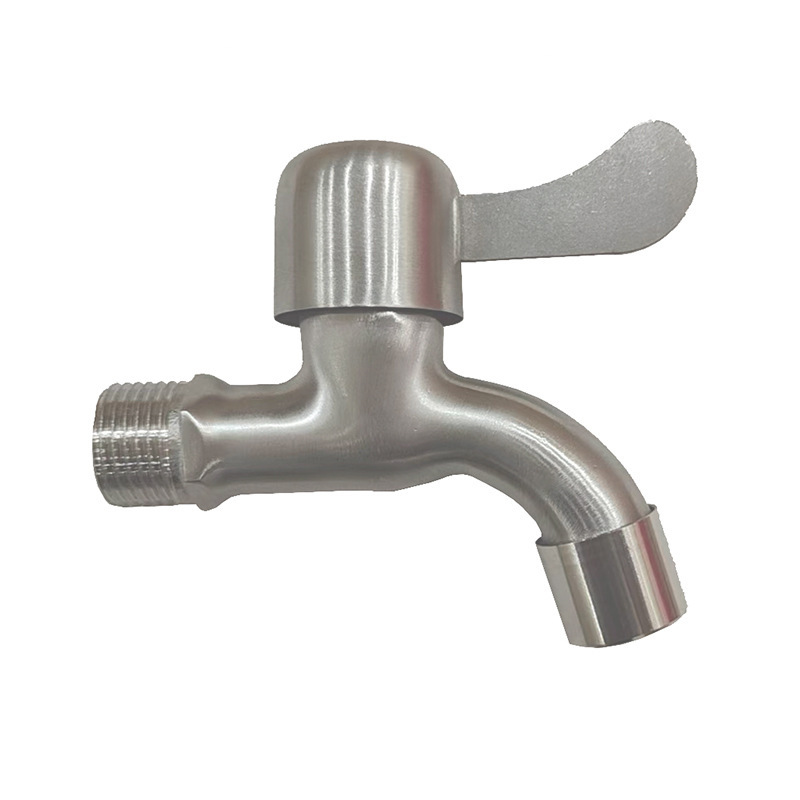 Grifos de acero inoxidable 304 lavadora Grifos especiales de piscina de trapeador alargado Grifos domésticos 4 puntos Grifos de hervir rápidamente
