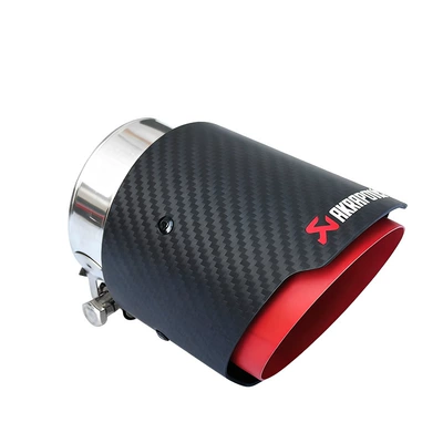 Suitable for 20-22 Model: Exhaust pipe - carbon-fiber-red