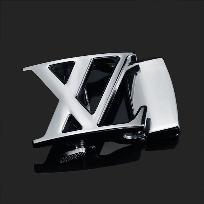 2023 tendencia de la moda nueva hebilla de cinturón de aleación de los hombres hebilla automática 3,5 CM pantalones tomar la delantera nueva