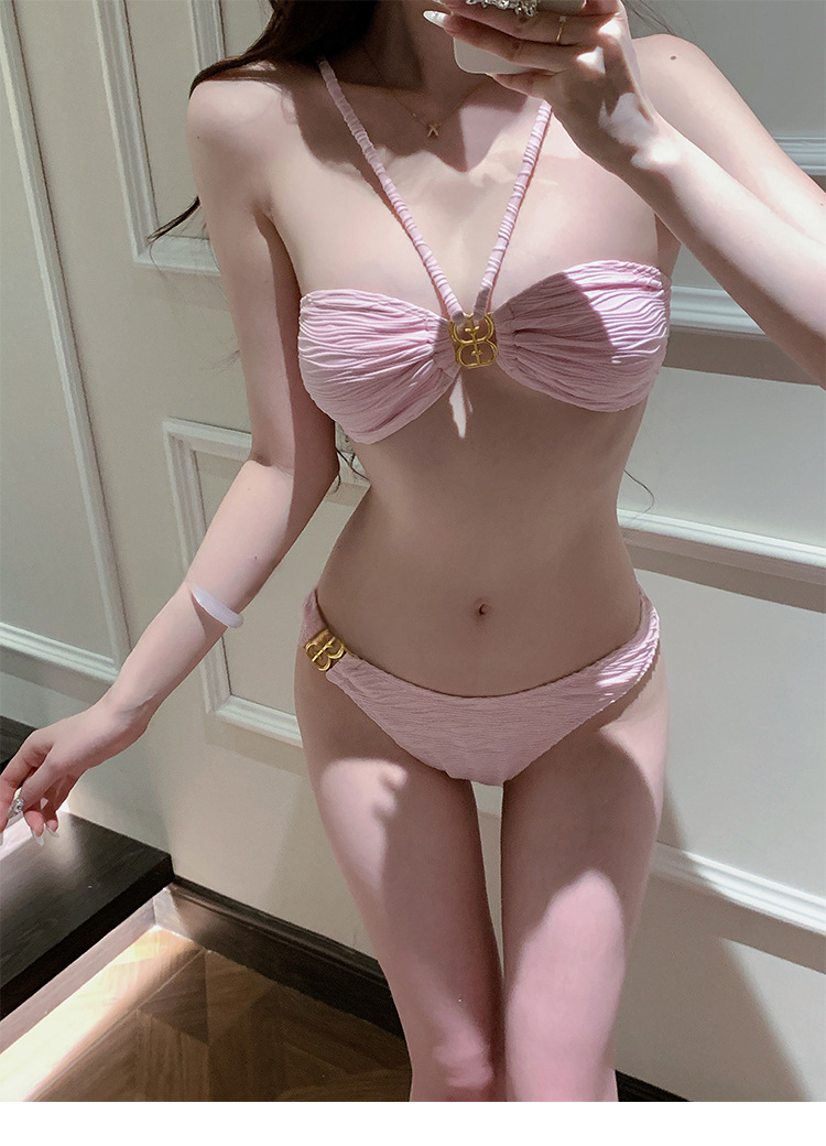Damen Bikini Set Mit Netzrock Und Oberteil Für Den Strandurlaub_voghion.com