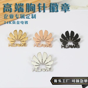 Stainless Steel Metal Custom Brooch Decorative Badge Enamel Nameplate Hollow Accessory Jewelry DIY Heart-Shaped Macaron