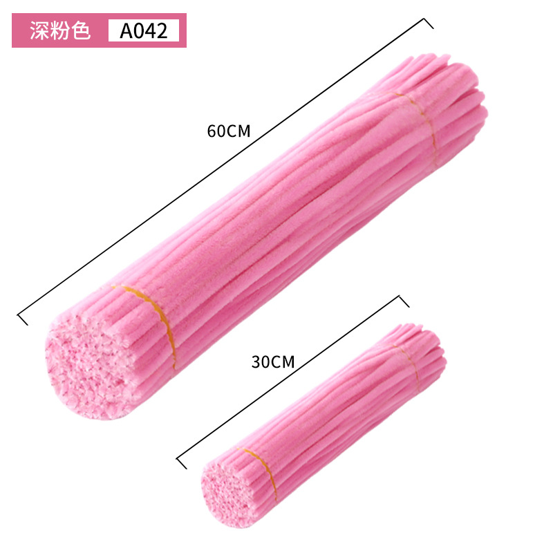 Alergar 60cm barra de torsión hecha a mano DIY material paquete de cabello raíz de cabello juguete de puzzle manual barra de torsión al por mayor