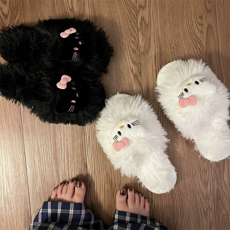 Hello Kitty, качественные демисезонные шлёпанцы
