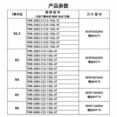 Factory Direct Sale R2.5 R3 R4 R5 R6 Grooving TMR Round Nose T-Slot Cutter Arbor Machine Tool CNC T-Slot End Mill Arbor