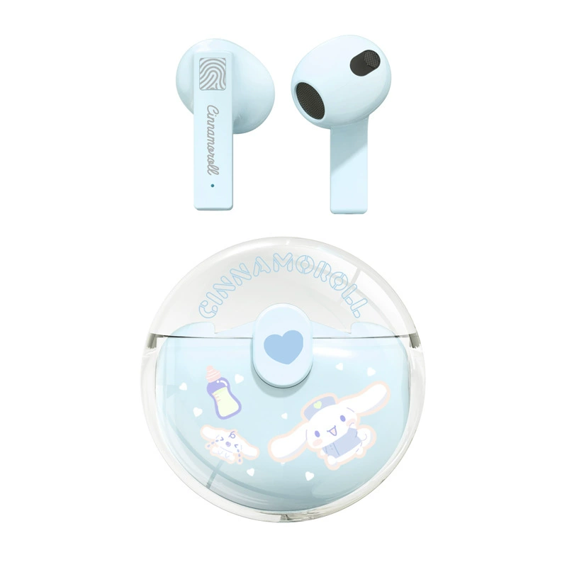 Ушки Санрио, cartoon наушники, трёхмерные затычки для ушей, bluetooth