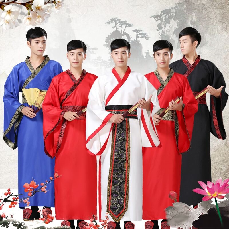 New Style Ancient Costume for Men, Hanfu, Men's Curved-Sleeved Official Attire, Han Dynasty Minister Scholar Hanfu, Straight-Sleeved Deep Robe New Style Ancient Costume for Men, Hanfu, Men's Curved-Sleeved Official Attire, Han Dynasty Minister Scholar Hanfu, Straight-Sleeved Deep Robe