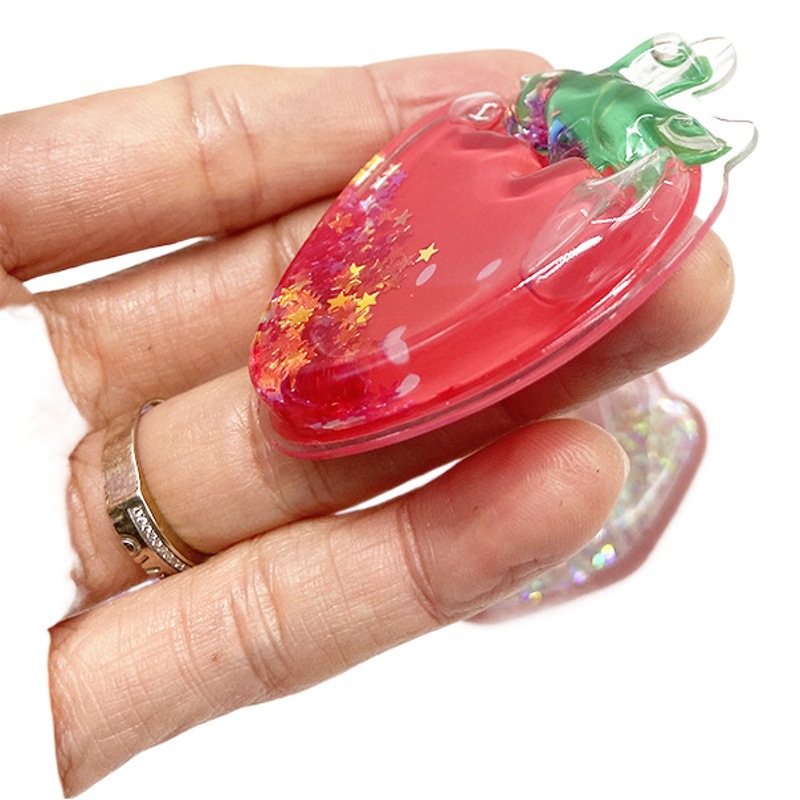 Bolsa de Aceite de Arena Movediza de TPU Amortiguador Autoadhesivo para Soporte de Celular