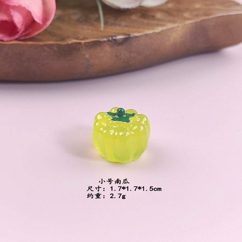 微景観創意シミュレーションかぼちゃ食游野菜人形屋造景diy装飾品アクセサリーミニチュア置物|undefined