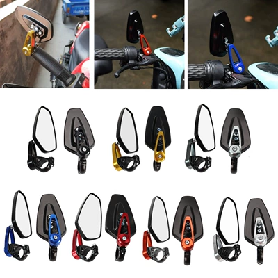 Motorcycle accessories Harley Cruise Prince modified retro handlebar mirror mirror rear view mirror all aluminum