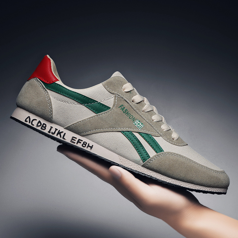 Four Seasons Low-top Canvas Sports Shoes 2022 Spring and Autumn New Outdoor Men's Shoes for Teenagers Trendy Casual Board Shoes