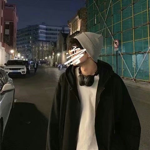 가디건 지퍼 스웨트셔츠 블랙(레귤러 스타일)