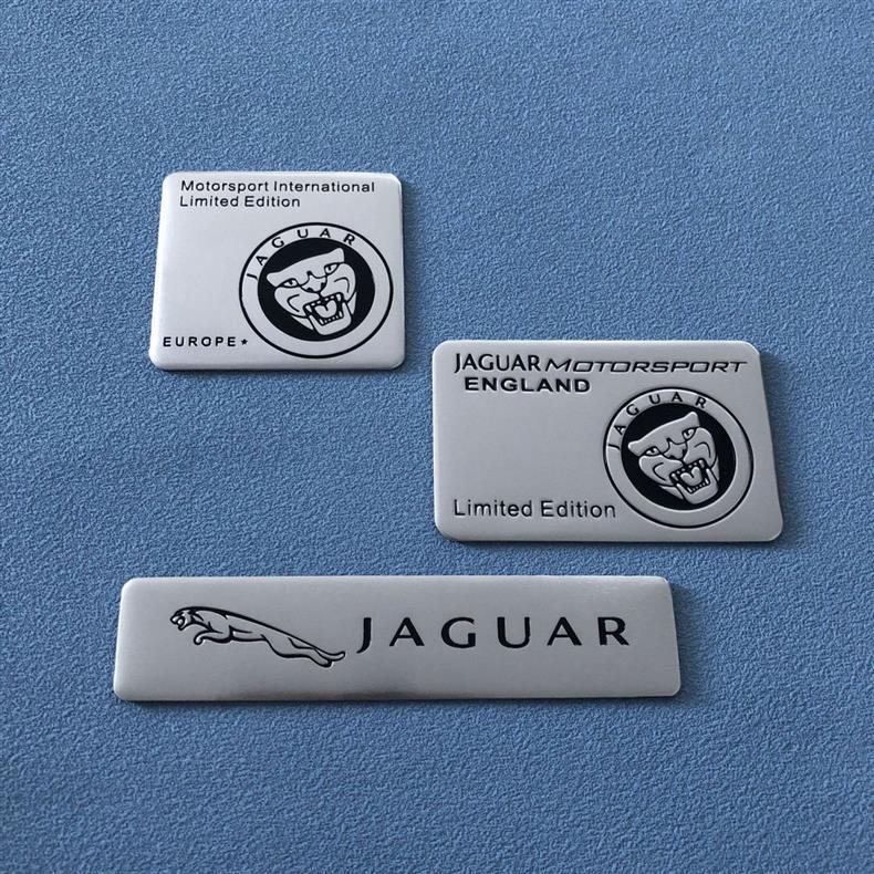 Suitable for Jaguar F-PACE car stickers, XJL car emblems, XFL rear tail emblems, XEL body stickers, and car modification metal stickers
