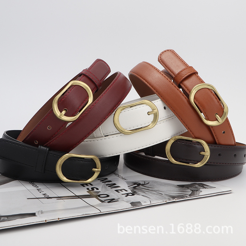 Cinturón Decorativo de Mujer para Jeans de Cuero PU para Uso Diario image 6
