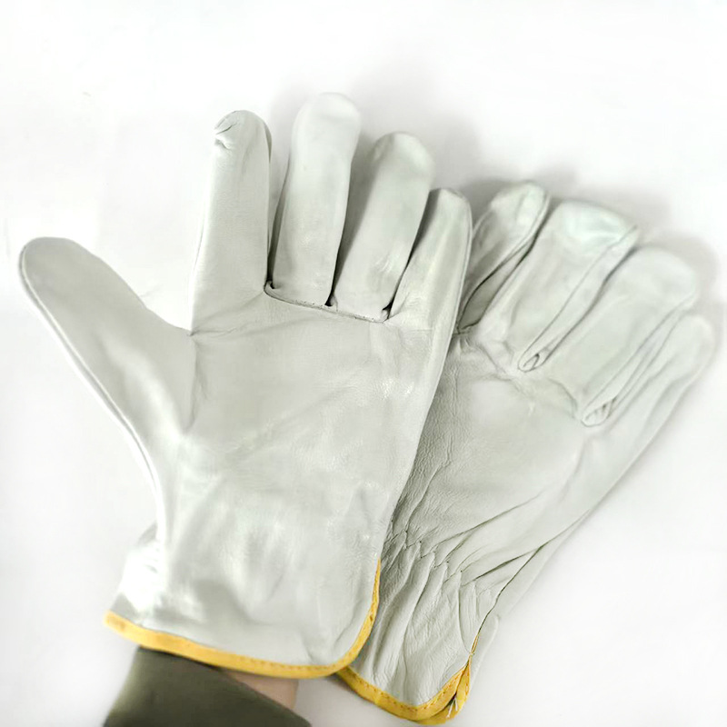 羊皮司机手套头层劳保防护用品户外钓鱼手套搬运维修园艺电焊现货