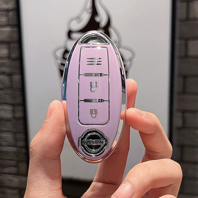 Qashqai Xuanyi Tuda Loulan: Car key bag - nissan-d-smart-3-key-single-shell-purple
