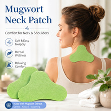 跨境艾草贴 巴布贴  艾灸贴Mugwort Neck patch 外贸爆款 厂家直