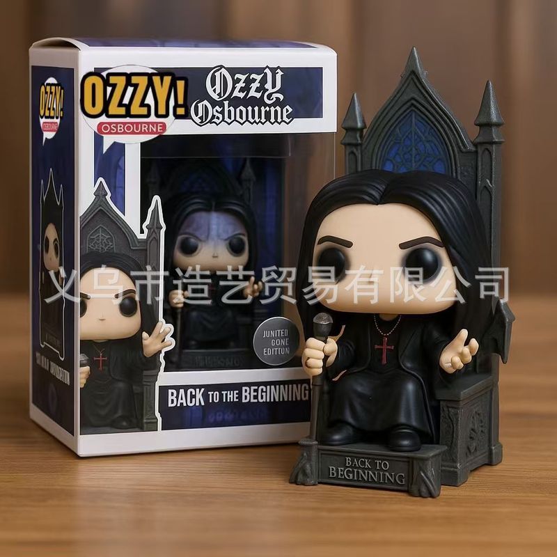 GF跨境新款Ozzy Osbourne纪念手办树脂重金属音乐教父|undefined
