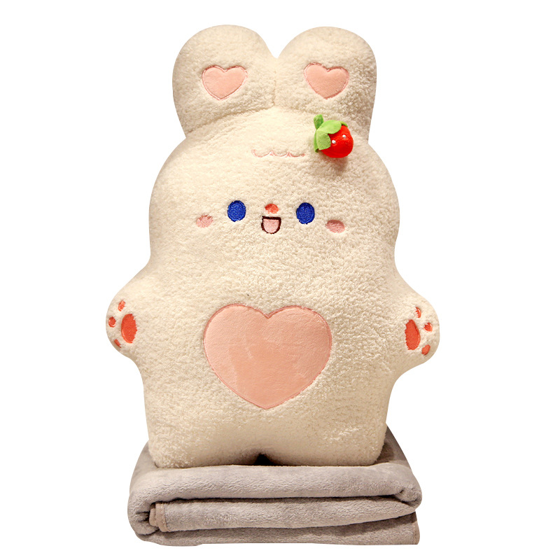 Almohada edredón de doble propósito almohada de las niñas dormir coche almohada dos-en-uno manta Oficina siesta cojín