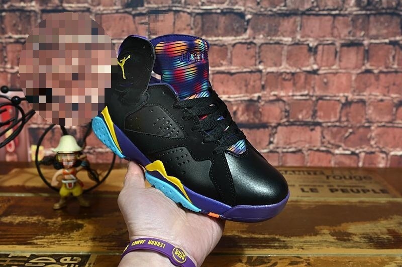 Zapatos Pitian aj7 zapatos de baloncesto de alto nivel parisinos Joe 7 zapatos deportivos casuales al aire libre retro versátiles para hombres y mujeres