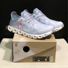On Cloud 5 Coast メンズおよびレディース スポーツシューズ、ポータブル、通気性、ヒール付き、カジュアル クッション性ランニングシューズ