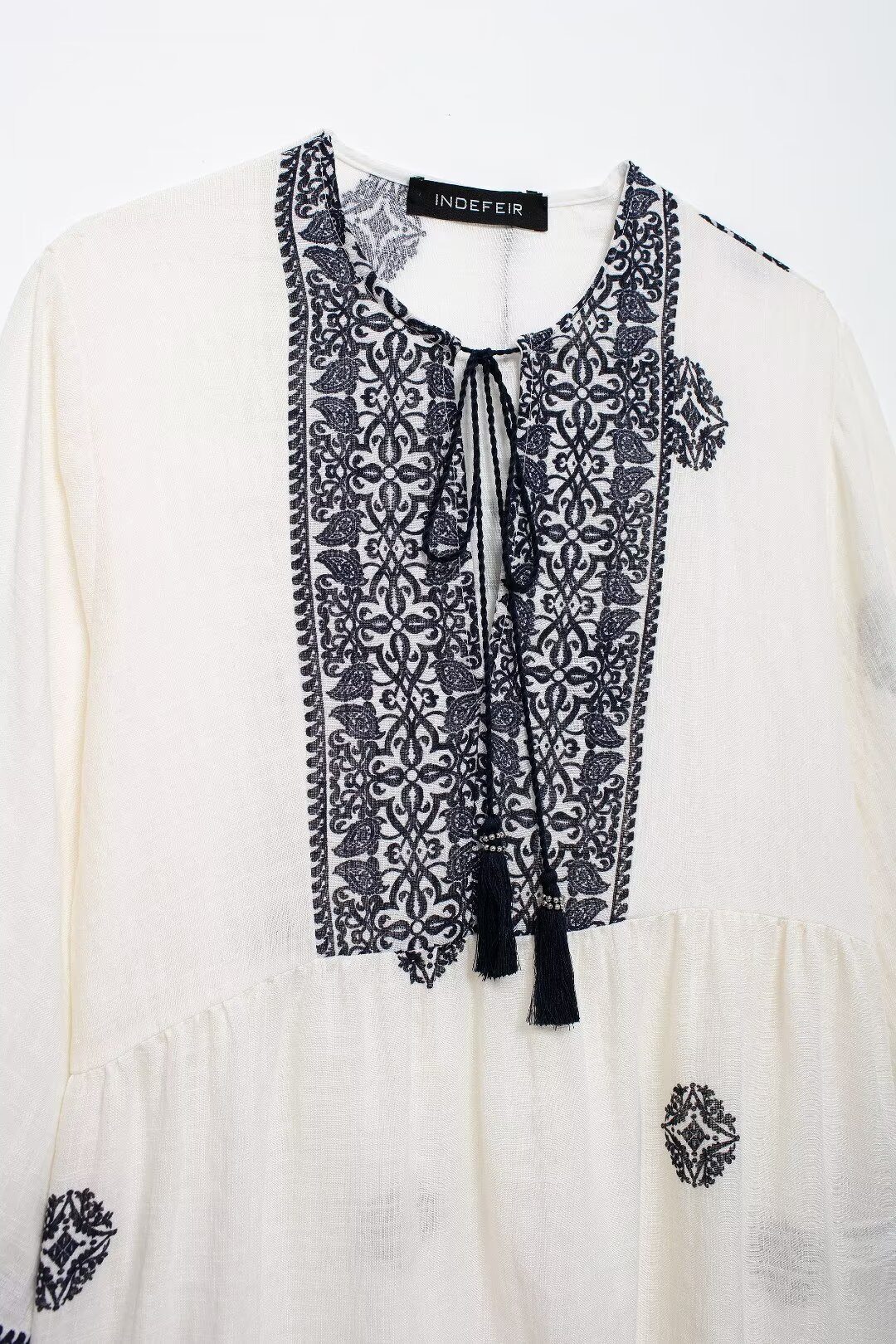 2024 Summer New Women's Printed Vacation Style Shirt_voghion.com