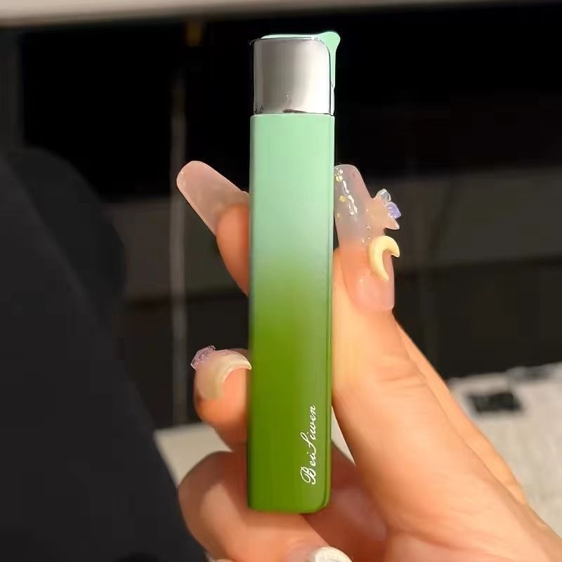 [マルチプラットフォーム配送] ロング Douyin 高品質超薄型インフレータブルライター、パーソナライズされたコンパクトでポータブル|undefined
