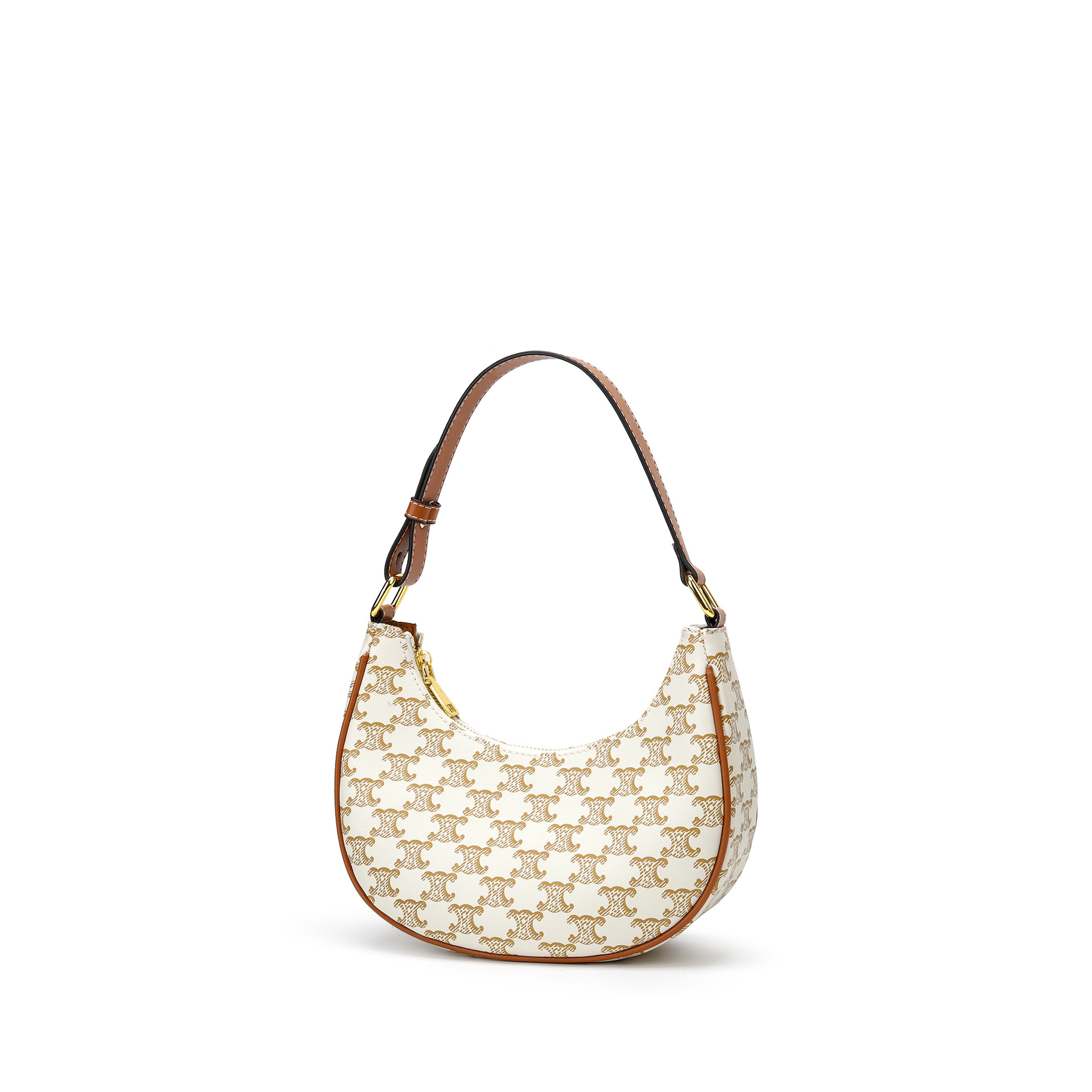 2023 nuevos triunfos retro bolsos bajo las axilas bolsos de luna bolsos de moda bolsos de hombro con flores antiguas bolsos de palos franceses