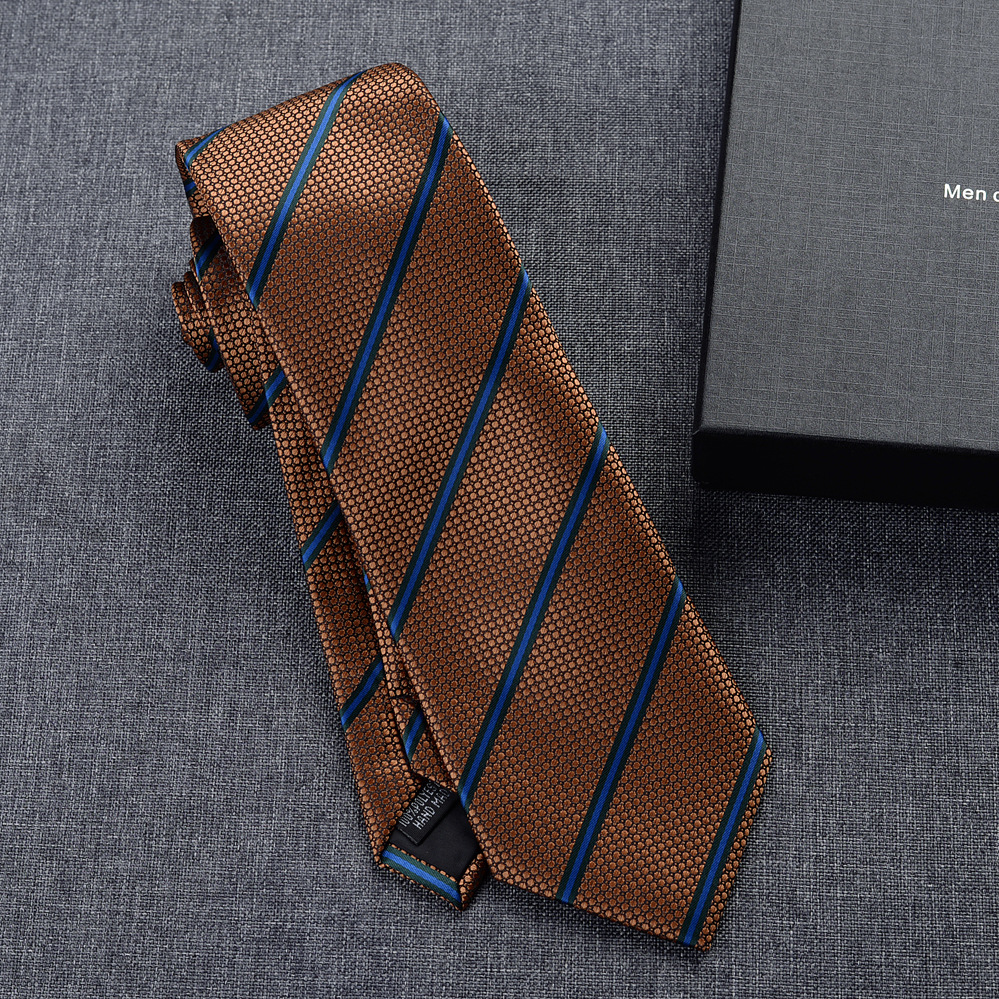 Fabricantes de corbata de patrón de alto nivel de caballero transfronterizo de estilo británico de negocios camisa casual accesorios de moda