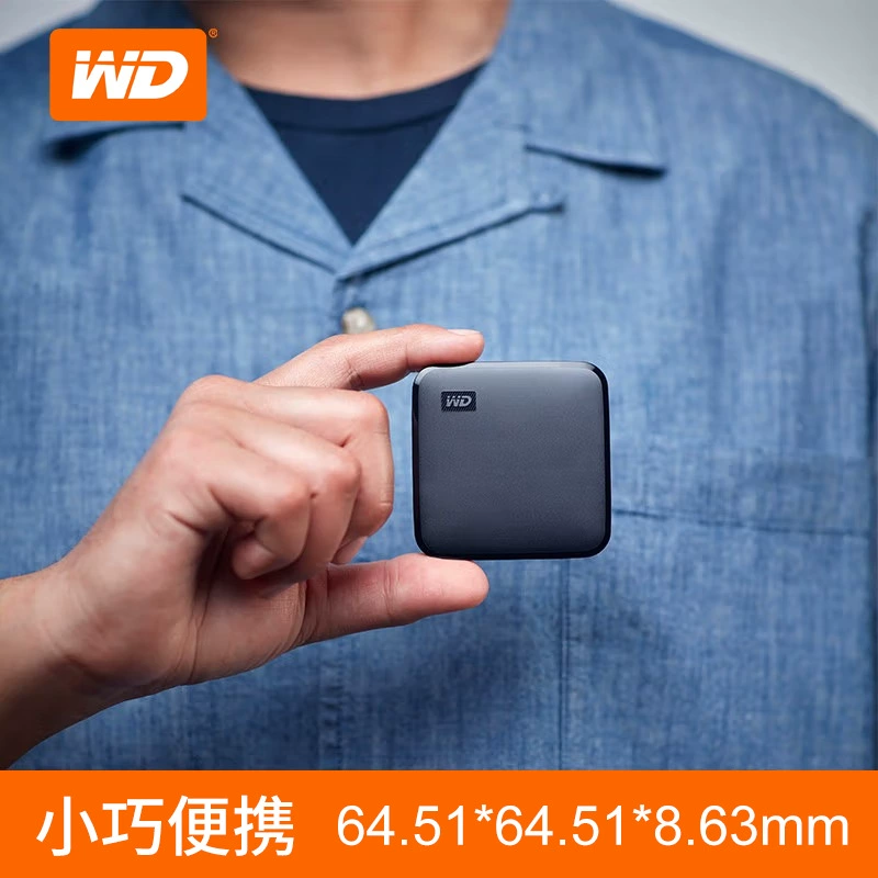WD Western Digital Mobile Solid State Drive Elements SE New Elements PSSD Painting Custom 1T 2T Color Printing