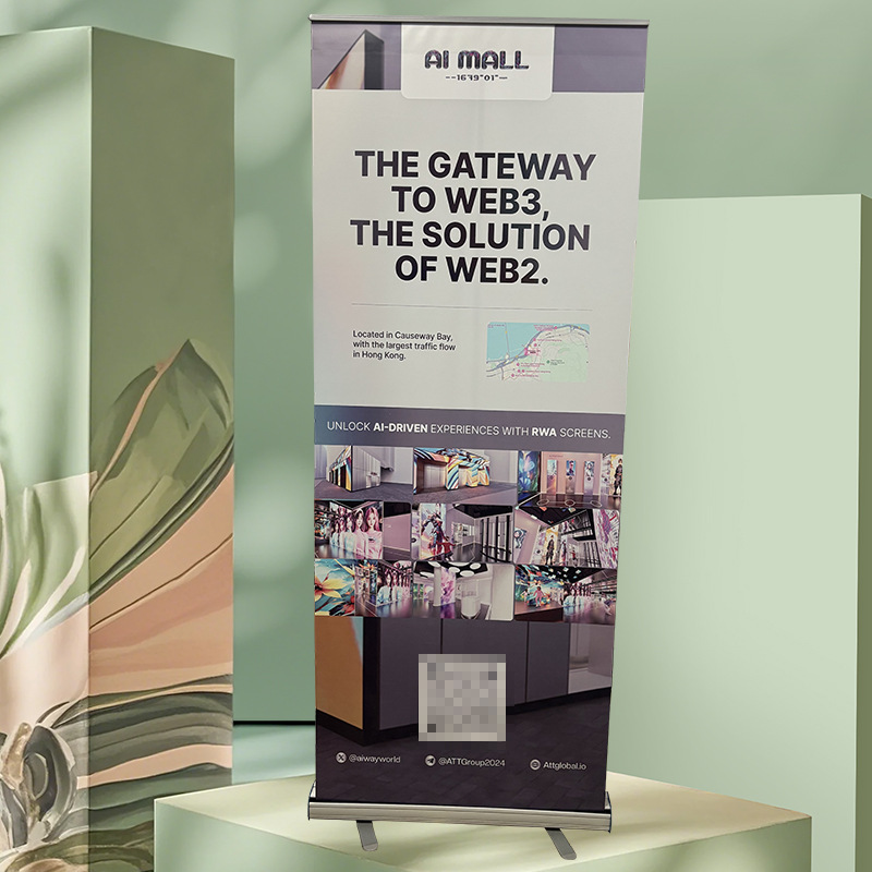 Fabricante de fuente de aleación de aluminio grueso YiLabao estante de exposición 80 * 200 cartel publicitario de acero plástico cartel móvil