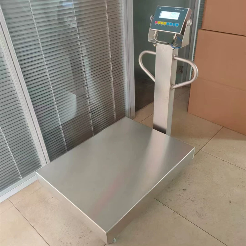 Тайчжоу 300 кг нержавеющая сталь взрывозащищенная электронная настольная весы 600X800mm350 кг Ben An взрывозащищенный электронный вес