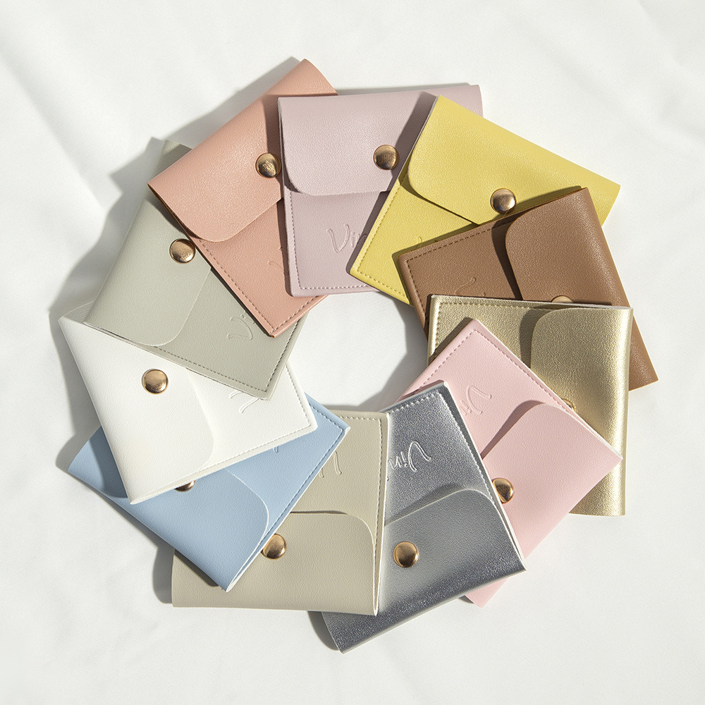 10g Weight Jewelry Packaging Bags Classification 1 Piece Quantity Daily Occasion Pu Leather Material Solid Color Pattern Simple Style Style 1 Piece Pu Leather Simple Style Daily Solid Color Jewelry Packaging Bags 无