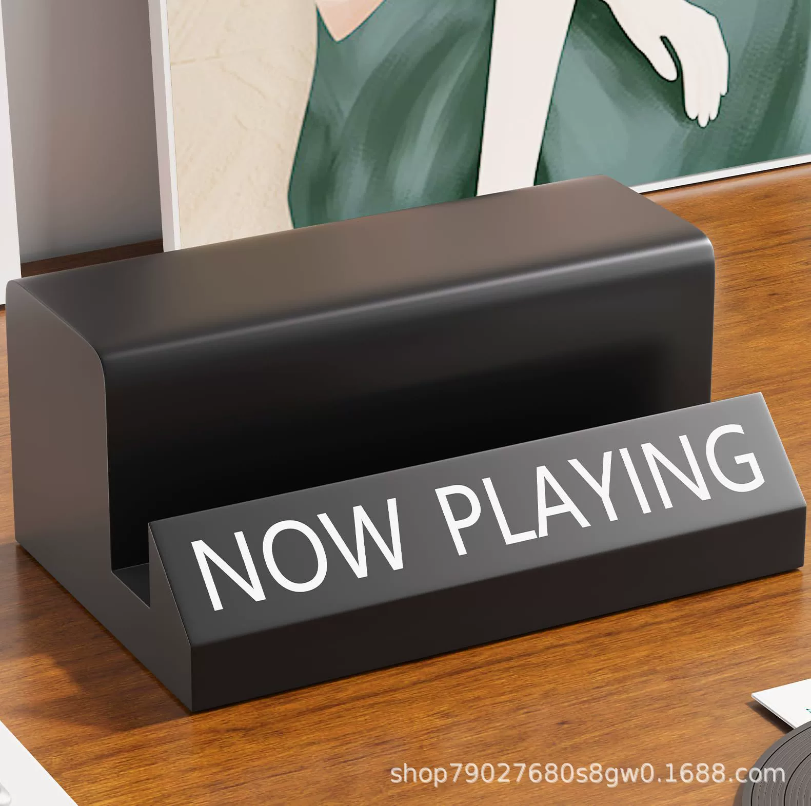 Деревянная стойка для хранения пластинок Газеты, журналы, основание CD CD Дисковые стойки для настольных виниловых пластинок