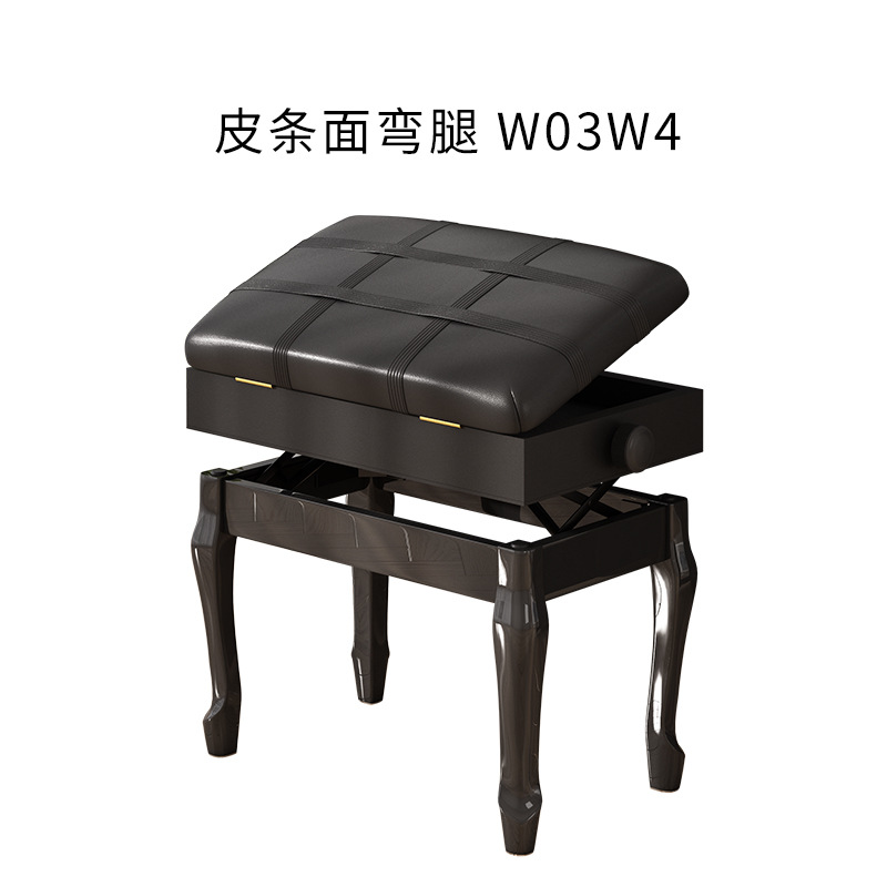 Legs-w03w4 curvada de tira de cuero