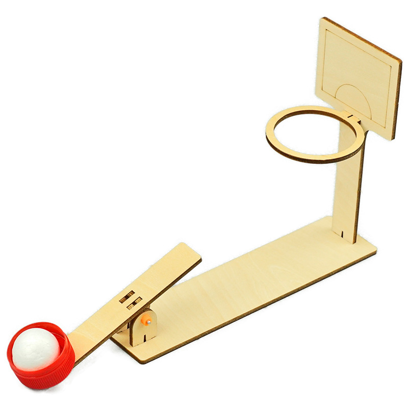 Experimento científico para niños Dispositivo de disparo Tecnología pequeña producción joven estudiante juguetes material de producción manual regalo al por mayor