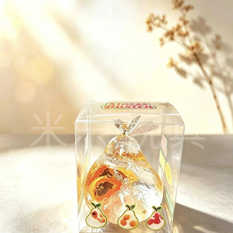 Cross-border bestseller: Vaseline Little Pear High-Transparency Squishy Toy, same as on Xiaohongshu Cross-border bestseller: Vaseline Little Pear High-Transparency Squishy Toy, same as on Xiaohongshu