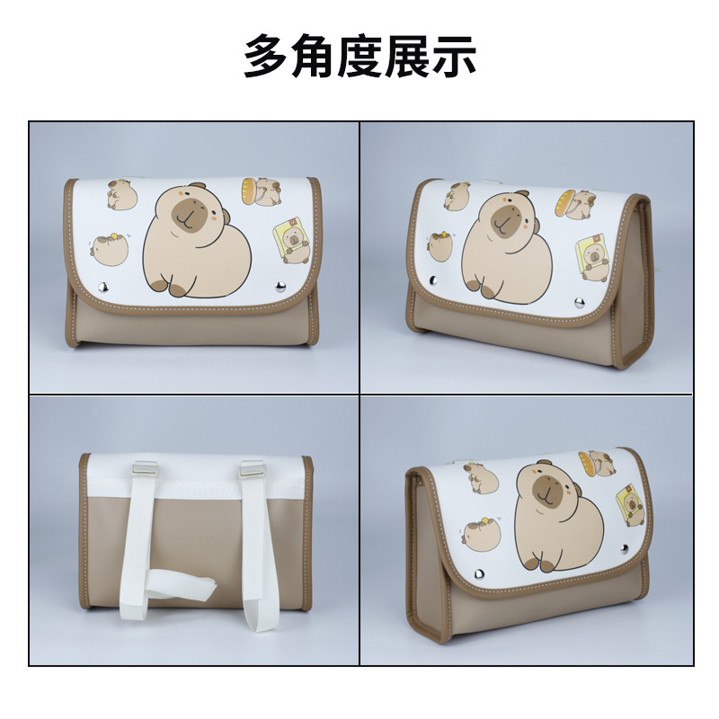Cross-Border Hot-Selling Electric Vehicle Front Waterproof Bag Motorcycle Bicycle Universal Large-Capacity Storage Bag